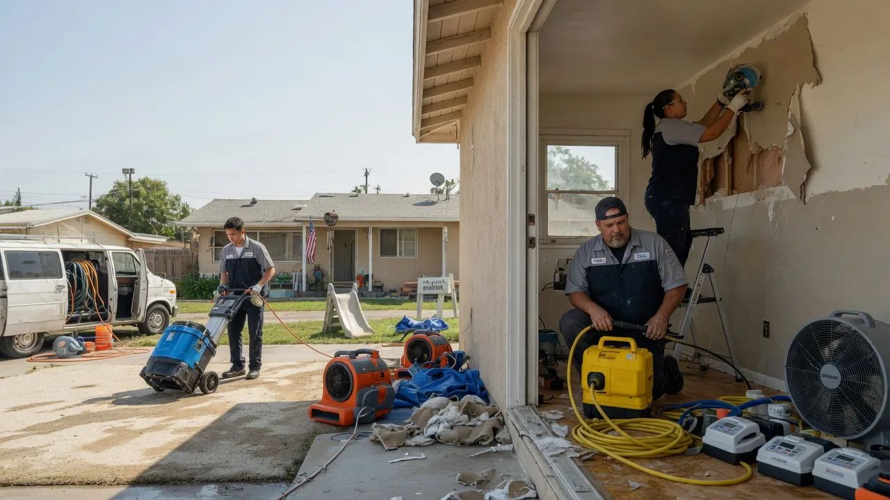 Water Damage Restoration in Sadler, TX near me